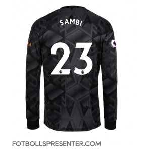 Arsenal Albert Sambi Lokonga #23 Borta Matchtröja 2022-23 Långärmad